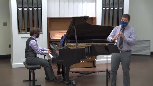 Poulenc Clarinet Sonata Piano: Joseph Stevens Clarinet: Jake Pierson смотреть онлайн