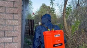 Аккумуляторный опрыскиватель PATRIOT PT-16AC | В РАБОТЕ