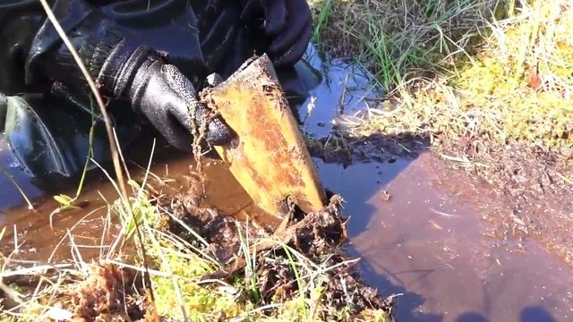 Оружие с огромной глубины! Болото затягивает Golden Mask Deep Hunter Pro 2 Searching WW2 relics смотреть онлайн