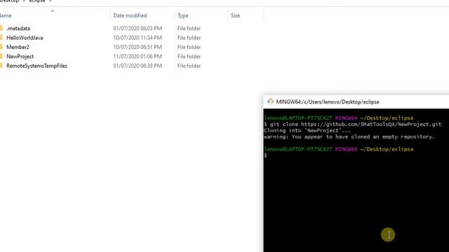 Git Tutorial #19 - How to Clone Git/GitHub Repository? смотреть онлайн