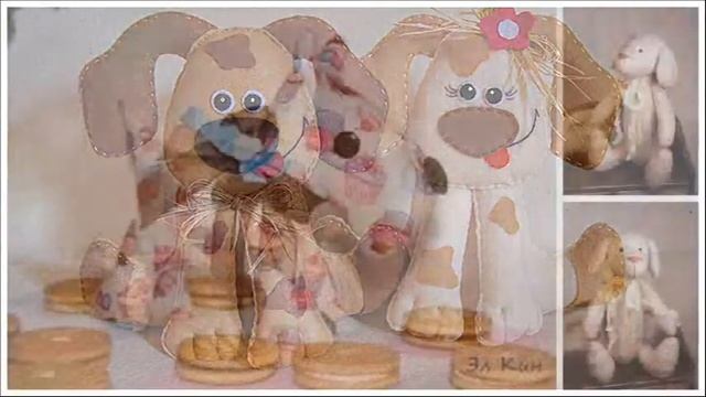 Собака тильда!! Поделки мастериц!! Handmade! Готовые работы. смотреть онлайн