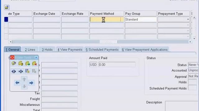 Transactions - 1 Standard Invoice - R12 Oracle Payables Management Fundamentals смотреть онлайн