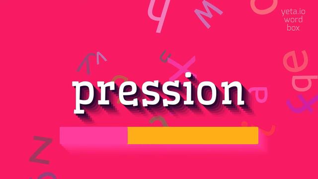 HOW TO SAY PRESSION? #pression смотреть онлайн