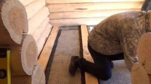 Как сделать пол в бане своими руками.
