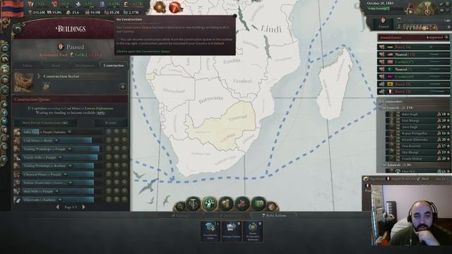 Victoria 3: Sikh Empire - UPHEAVAL as We Leave Mummy's (UK's) Market and Hook Up w/ China - Ep 8 смотреть онлайн