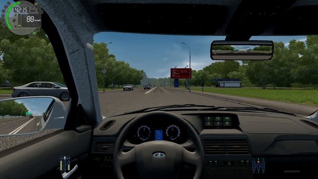 City Car Driving-Lada Priora 2172-Normal Driving (Drive Next)