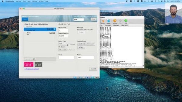 How to install Oracle Linux 8 | Minimal installation - Manually with Custom LVM Partition | 2021