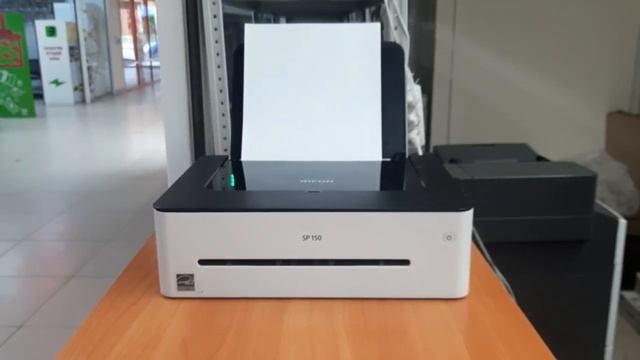 Тест лазерного принтера Ricoh SP 150 смотреть онлайн