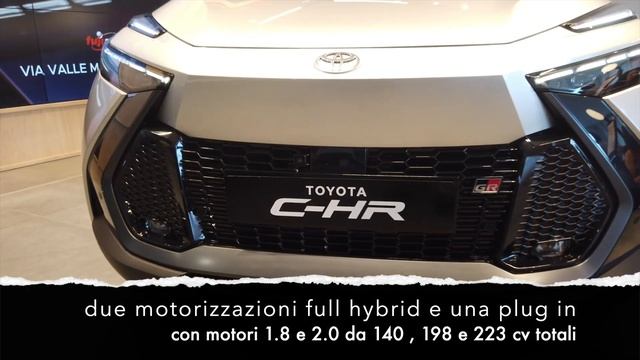 Nuova TOYOTA C-HR 2024: ancora design futuristico, ibrida e plugin fino a 223 cv смотреть онлайн