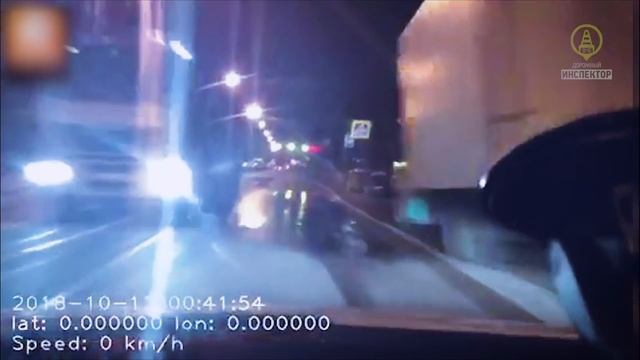 Погоня ДПС за Мерседесом (Mercedes S500) с мигалкой. Красногвардейский район СПб. Chase 2018