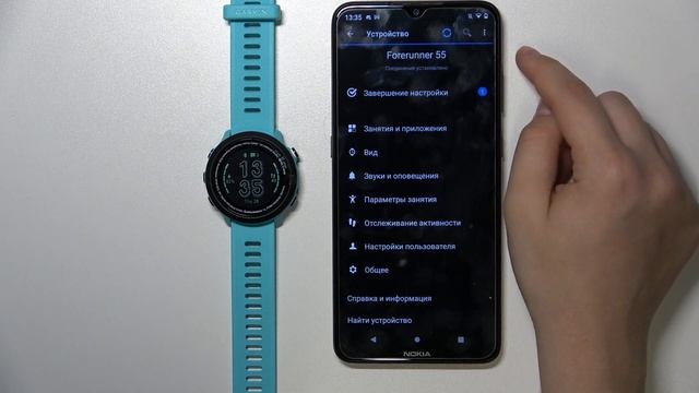 Как изменить формат времени на GARMIN Forerunner 55 GPS / Как установить другой часовой формат смотреть онлайн