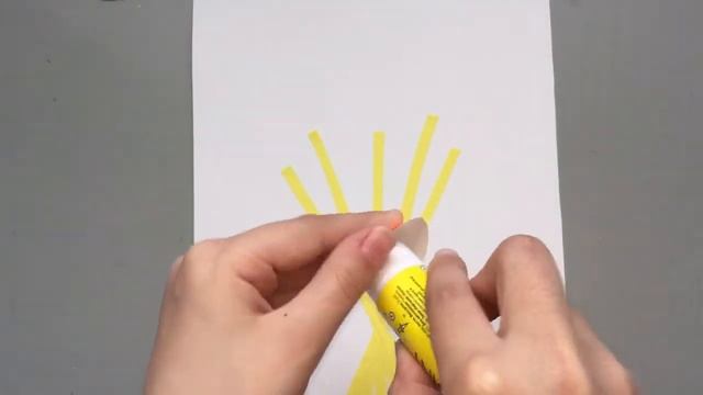 Простая аппликация за 15 минут. Как сделать открытку из бумаги своими руками. смотреть онлайн