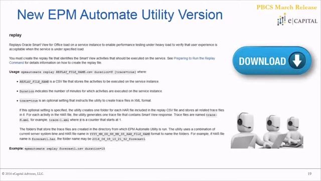 New EPM Automate Utility [Oracle PBCS Release - Mar 2017] смотреть онлайн