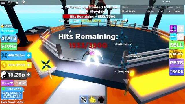 ⚡I'VE SPEND ALL MY CHI IN *INFINITY STATS DOJO* AND REGRET IT⚡(ROBLOX NINJA LEGENDS) смотреть онлайн