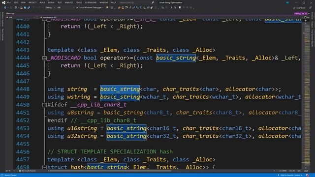 Small String Optimization in C++ смотреть онлайн