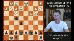 Скандинавская защита черными. Шахматные дебюты