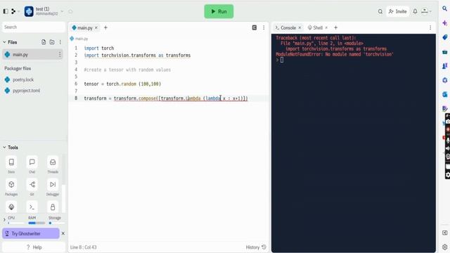 Pytorch Tutorial for Beginners смотреть онлайн