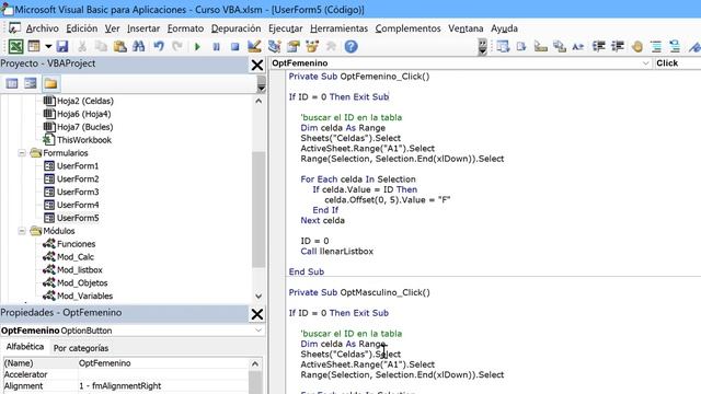 Excel VBA CheckBox y OptionButton. Vídeo 19 смотреть онлайн
