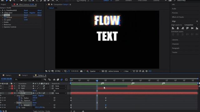 Flow Text Tutorial for Beginners | After Effects Amv Tutorial (+ Project file ) смотреть онлайн