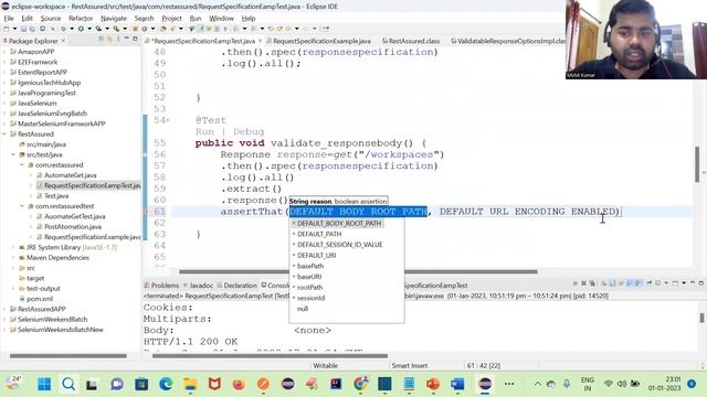 Response Specification Example 2 API Testing Part 35 смотреть онлайн