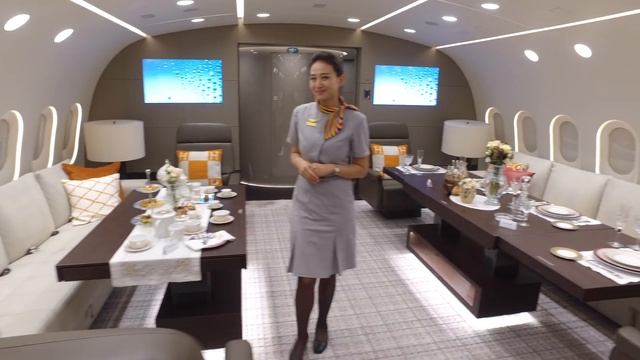 Inside The World's Only Private Boeing 787 Dreamliner!