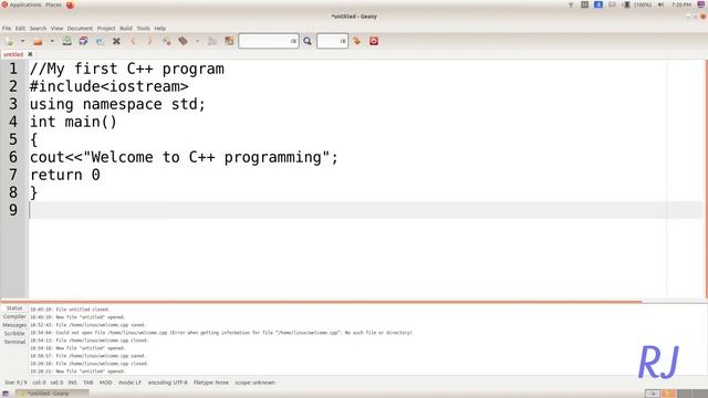 Geany IDE in detail - Part 3 Chapter 5 +1 Computer Science/Application смотреть онлайн