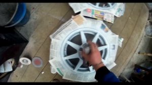 КРУТОЙ ВИД ПО ЦЕНЕ БАЛЛОНА КРАСКИ , ПОКРАСКА ДИСКОВ В БЕЛЫЙ ЦВЕТ . ВТОРАЯ ЖИЗНЬ ДИСКОВ