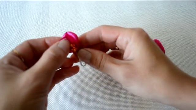 Сеточка на пучок/Как украсить сеточку цветами канзаши/Flowers Kanzashi/D.I.Y смотреть онлайн