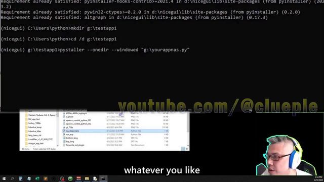 NiceGUI 1.2.6 Convert Python To Window Exe | Fix Unhandled Exception Error смотреть онлайн