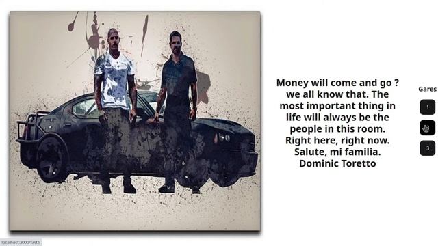 fast and furious fan made story website | react JS | tailwind CSS смотреть онлайн