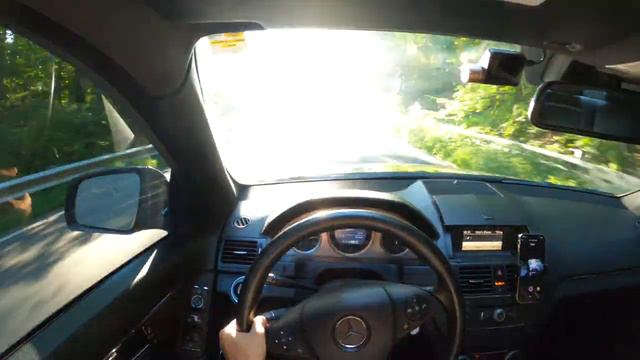 W204 MERCEDES C350 WITH MICHELIN PILOT SPORTS ALL SEASON 4 TIRES!!! IN 2022!!!