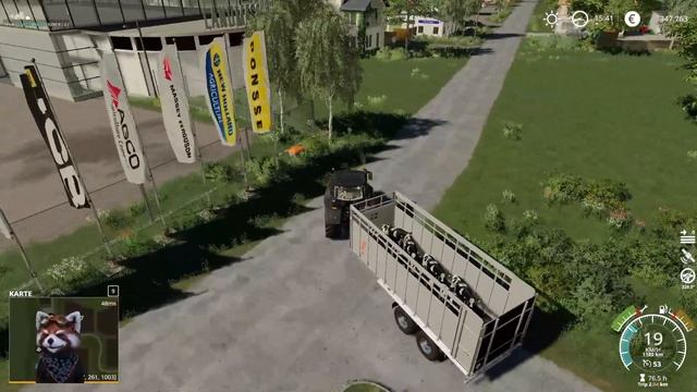 LS19 – Hof Bergmann # 933– Wir beliefern die Schlachterei – смотреть онлайн