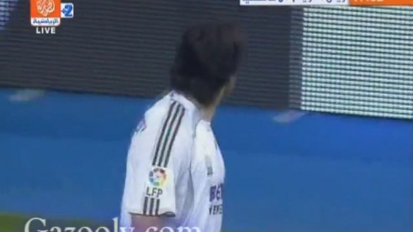 Van Nistelrooy volley goal - Real Madrid vs Valencia 2/1 bird's-eye view