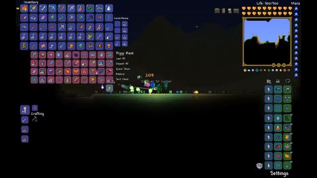 My Armour Set Up and Weapon Set Up (Terraria) смотреть онлайн