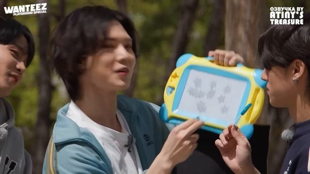 [Озвучка By ATINY'S TREASURE] WANTEEZ EP. 22 | ATEEZ