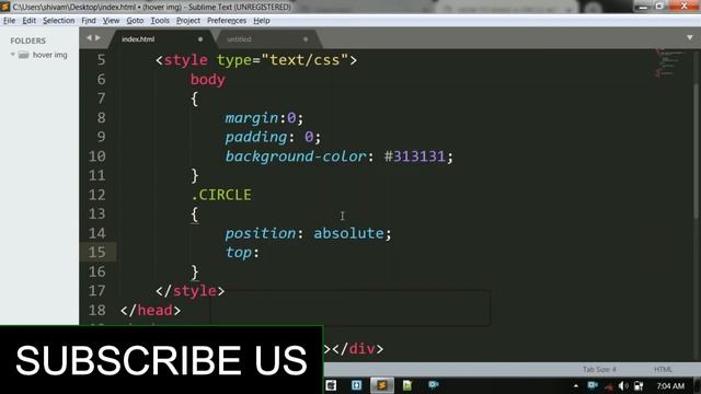 HOW TO MAKE A CIRCLE WITH BORDER USE HTML & CSS.MP4 смотреть онлайн
