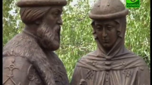 Памятник Петру и Февронье в Новосибирске смотреть онлайн
