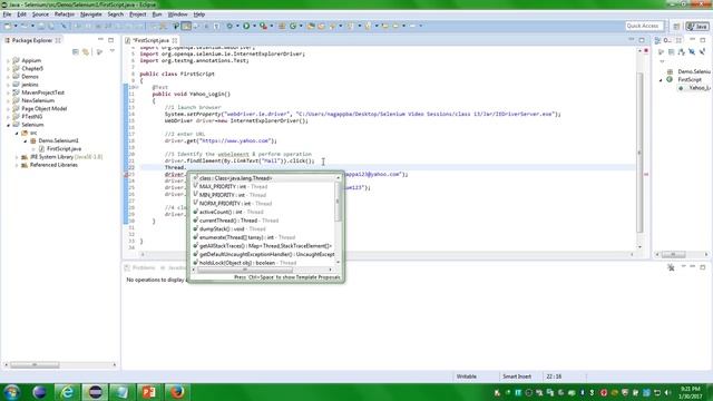 Selenium Tutorial for Beginners||How to Write First Script in Selenium Webdriver||TestNG Report смотреть онлайн