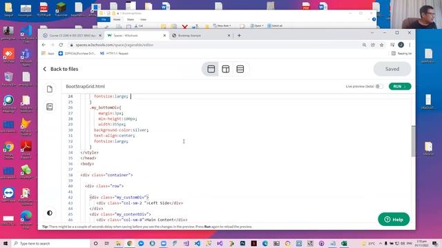 CS 2240 2022/01/11 Bootstrap Grid System and Navigation Classes смотреть онлайн