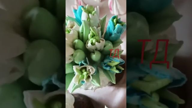 Подснежники #зефир #цветы #пасха #кулич #красота смотреть онлайн