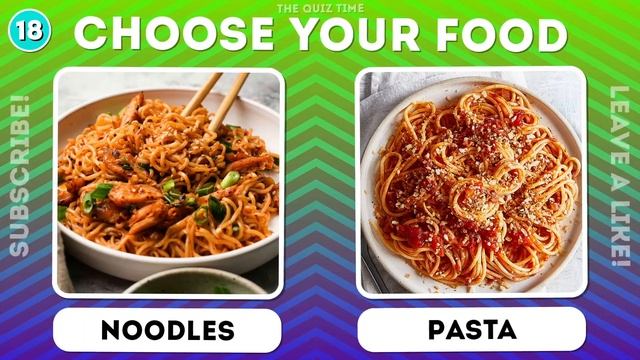 Choose One Button! ? - Junk Food Edition! ?