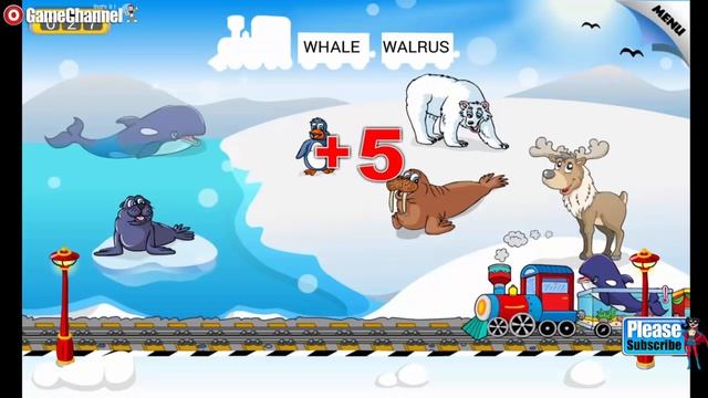 Kids Animal Train First Word "CFC s.r.o. Education Games" Android Mental Developer Games смотреть онлайн
