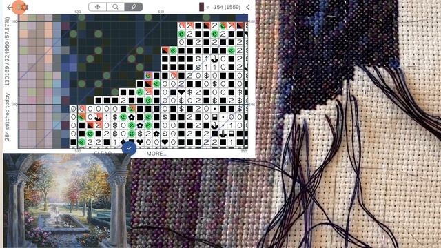 Cross Stitch: Stitch With Me #49 (with talking) смотреть онлайн