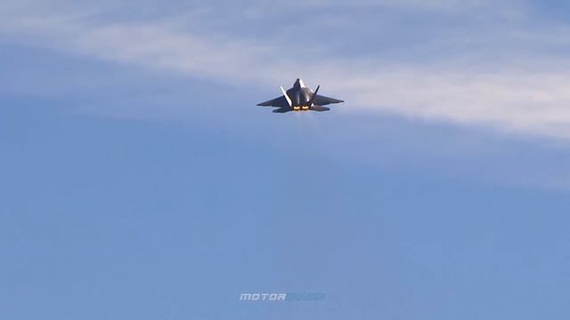 F-22 Raptor Fighter Jet In Action