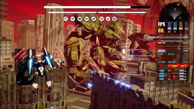 DAEMON X MACHINA Max settings | Geforce 940MX 2GB GDDR5 | Acer E5 475Gg смотреть онлайн