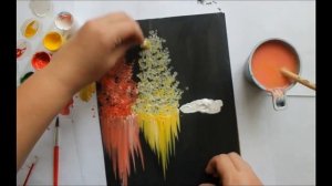 Рисуем ВАТНЫМИ ПАЛОЧКАМИ   РИСУЕМ С ДЕТЬМИ   просто и легко