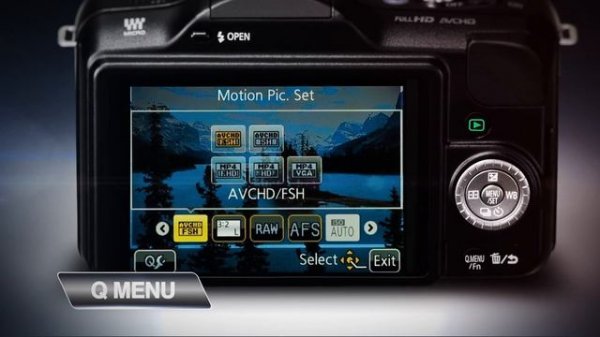 Panasonic LUMIX DMC-GF5 Intuitive Dual Operation