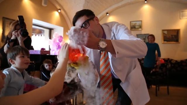 Чудетство - детский праздник. Аниматоры, шоу с сухим льдом, научная программа Галилео смотреть онлайн