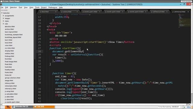 Javascript Time Functions 6/6 смотреть онлайн