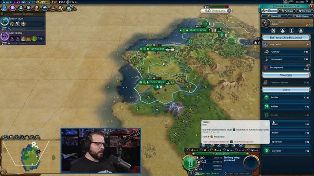 CIVILIZATION 6 - Gaul (Deity) - INDOMITABLE AMBIORIX - Part 2 - NEW FRONTIER PASS (MODDED) смотреть онлайн